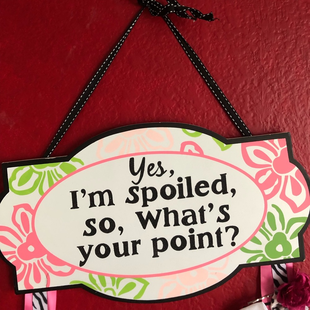 Cute wall hanging for any girl, young or old